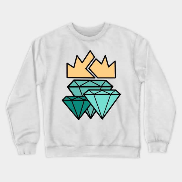 Diamonds are 4Ever Crewneck Sweatshirt by OrderBorder